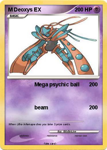 Pokemon M Deoxys EX