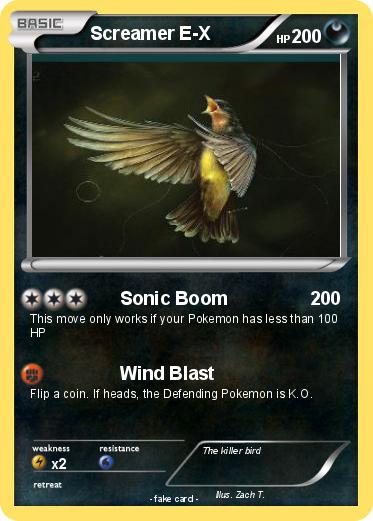 Pokemon Screamer E-X