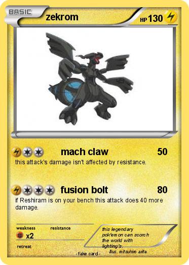 Pokemon zekrom
