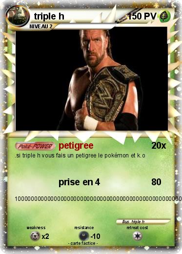 Pokemon triple h