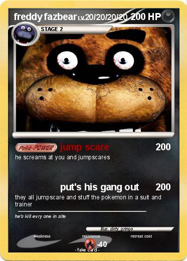 Pokemon freddy fazbear