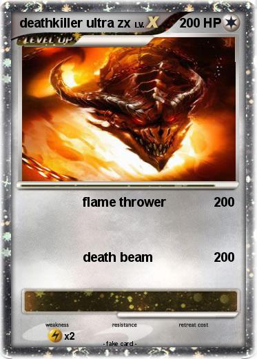Pokemon deathkiller ultra zx