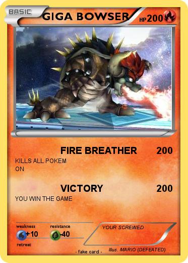 Pokemon GIGA BOWSER
