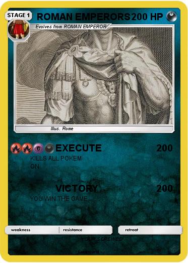 Pokemon ROMAN EMPERORS