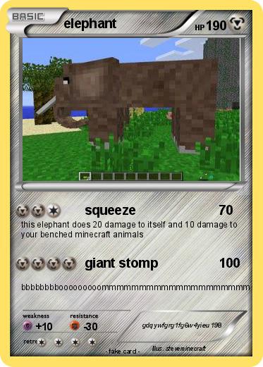 Pokemon elephant