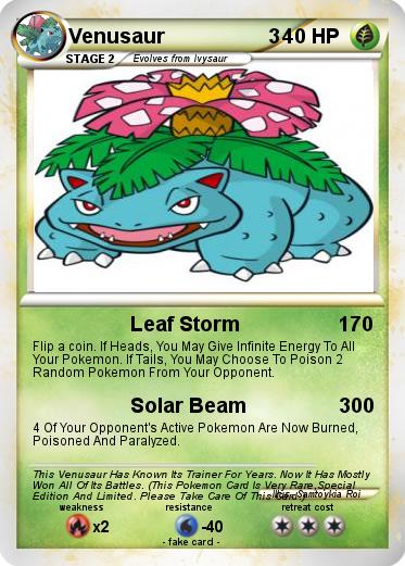 Pokemon Venusaur                   3