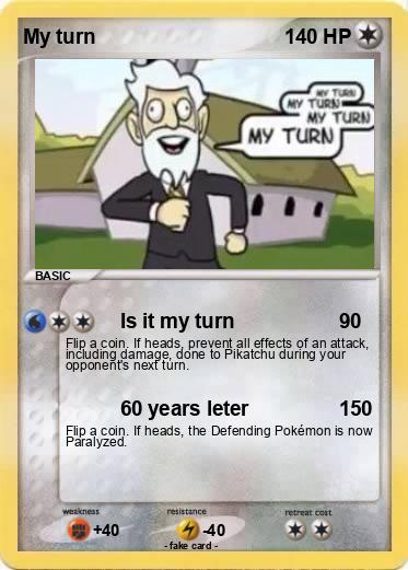 Pokemon My turn