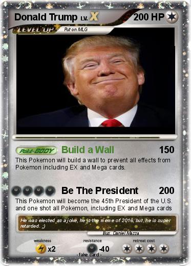 Pokemon Donald Trump