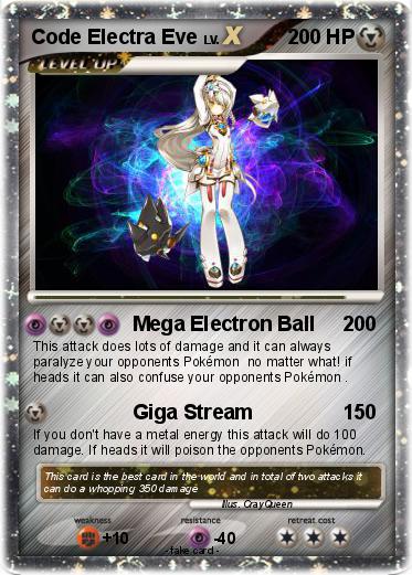 Pokemon Code Electra Eve