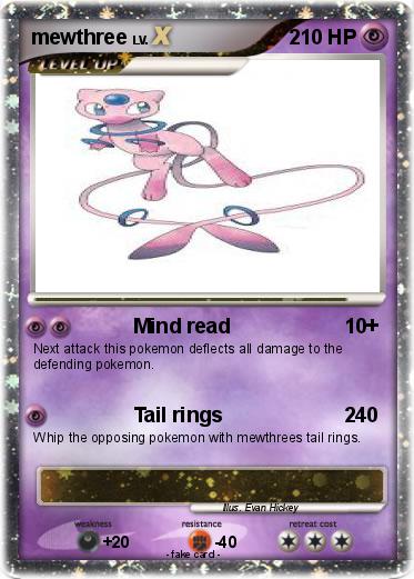 Pokemon mewthree