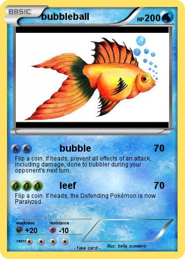 Pokemon bubbleball