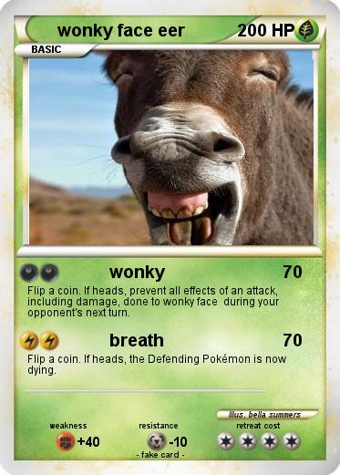 Pokemon wonky face eer