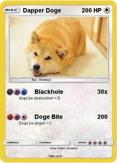 Pokemon Dapper Doge