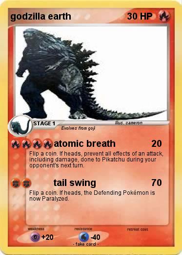 Pokemon godzilla earth