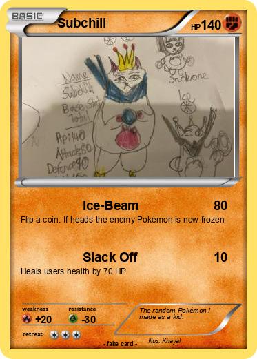 Pokemon Subchill