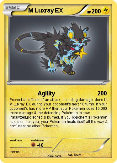 Pokemon M Luxray EX