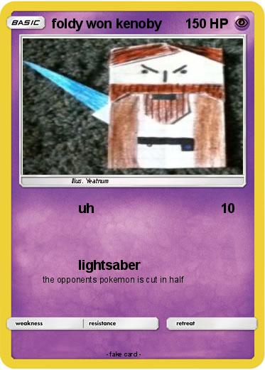 Pokemon foldy won kenoby