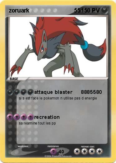 Pokemon zoruark                            55
