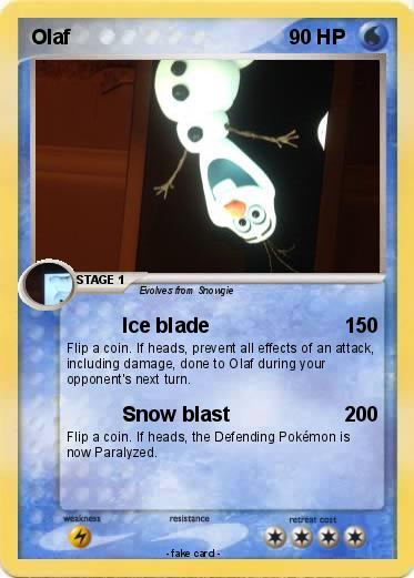 Pokemon Olaf