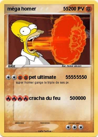 Pokemon méga homer                    55