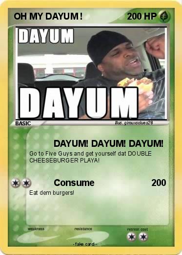 Pokemon OH MY DAYUM !