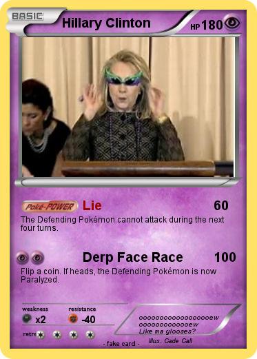 Pokemon Hillary Clinton
