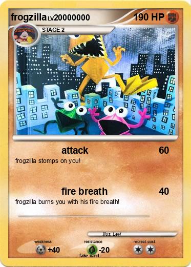 Pokemon frogzilla