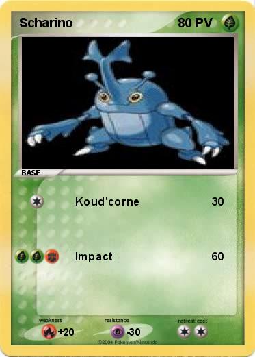 Pokemon Scharino