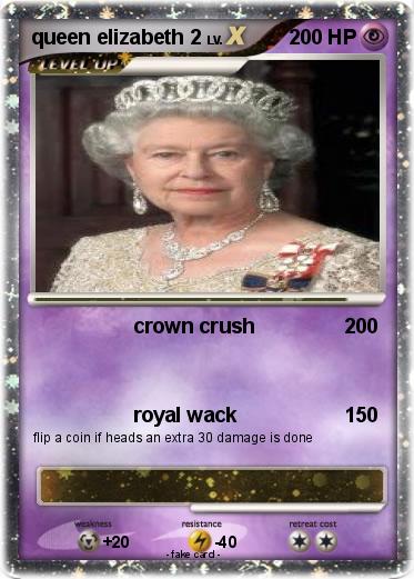 Pokemon queen elizabeth 2