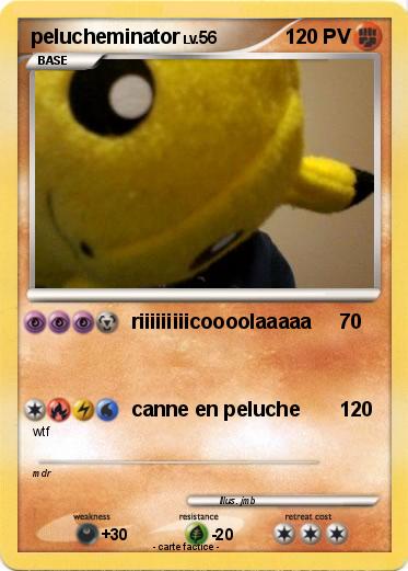 Pokemon pelucheminator
