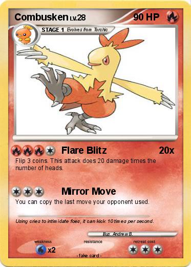 Pokemon Combusken