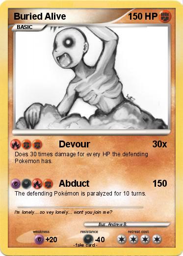 Pokemon Buried Alive