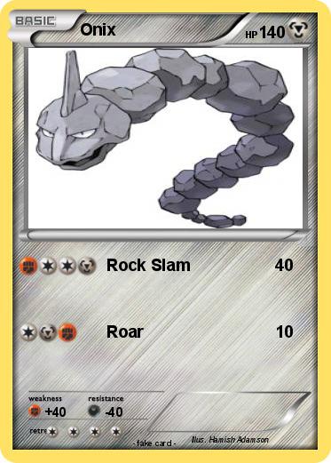 Pokemon Onix