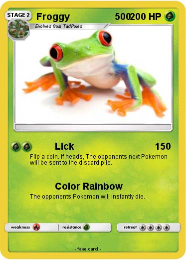 Pokemon Froggy                  500