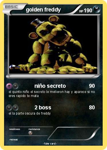Pokemon golden freddy