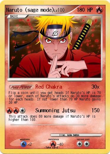 Pokemon Naruto (sage mode)