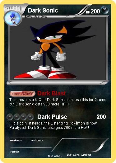 Pokemon Dark Sonic