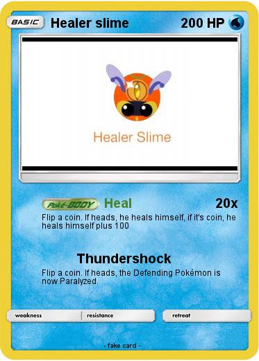 Pokemon Healer slime
