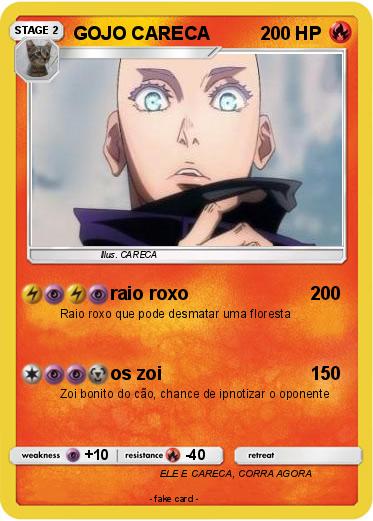 Pokemon GOJO CARECA