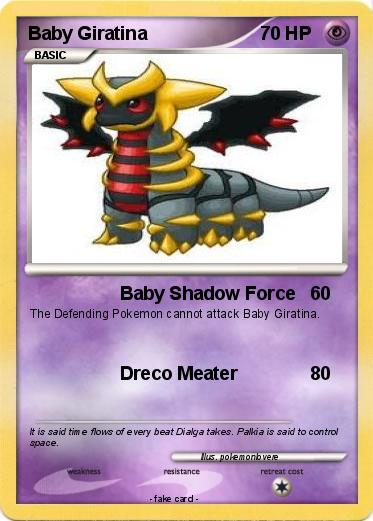 Pokemon Baby Giratina