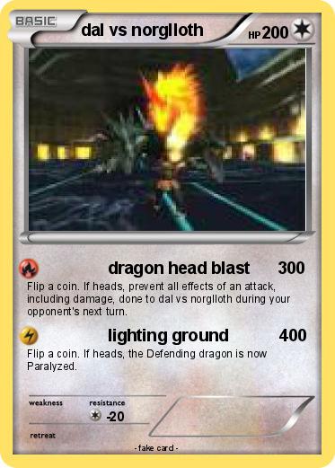 Pokemon dal vs norglloth