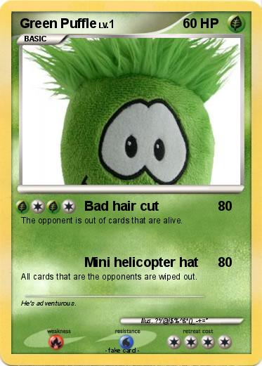 Pokemon Green Puffle