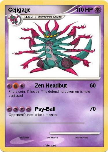 Pokemon Gejigage