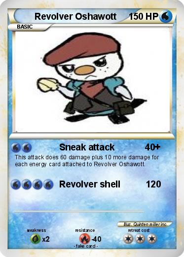 Pokemon Revolver Oshawott