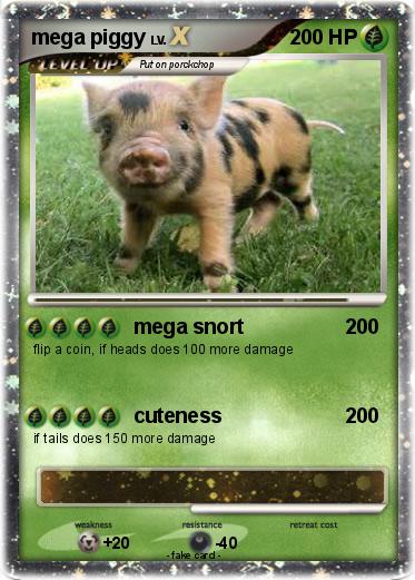 Pokemon mega piggy
