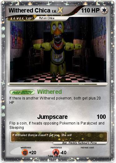 Pokemon Withered Chica
