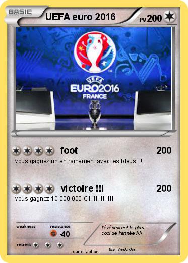 Pokemon UEFA euro 2016