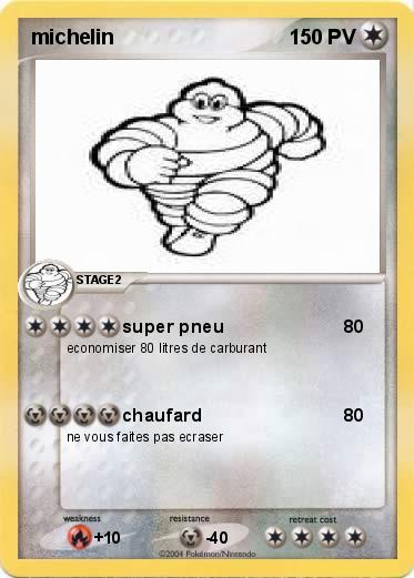 Pokemon michelin