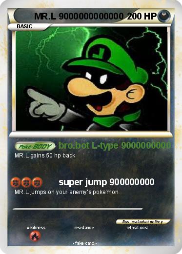 Pokemon MR.L 9000000000000