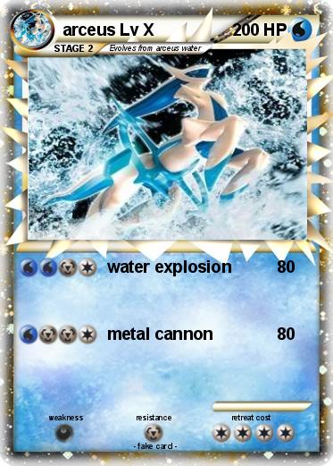 Pokemon arceus Lv X